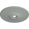 Ekena Millwork Galveston Ceiling Medallion (Canopies up to 4 3/4"), 36 5/8"OD x 3 5/8"ID x 2 3/8"P, Primed White CM36GL - alternate 4